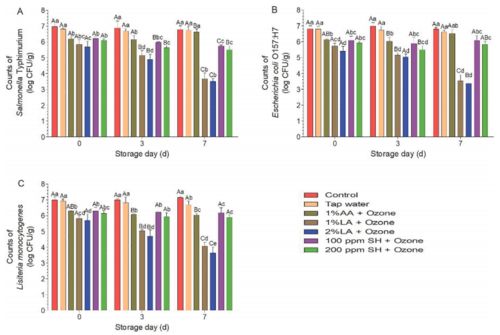 酚酸靶向助力组合消毒剂在新鲜农产品中的应用研究